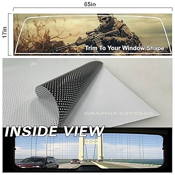 Amazon.com - GRAPHIX EXPRESS Skeleton Skull AR15 Truck Back